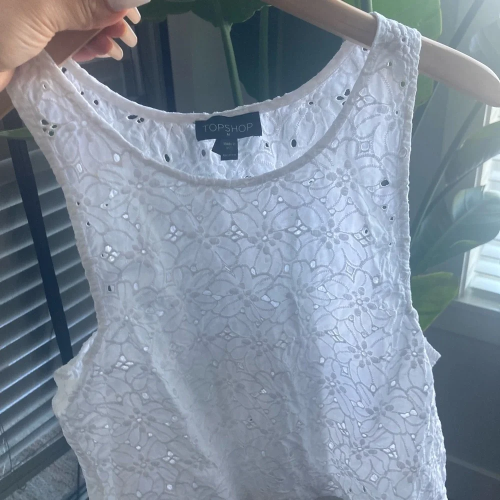 Topshop white crop - Picture 3 of 3